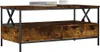 vidaXL Konferenční stolek Smoked Oak 100x51x45 cm Dřevěné Náhled obrázku produktu 3