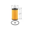 Ölfilter BOSCH F 026 407 074 Filtereinsatz für OPEL Produktbild-Vorschau 11