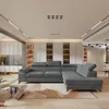 Masseno Ecksofa FAVIEN R-S mit Schlaffunktion L-Form, Sofa Produktbild-Vorschau 5