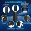 Extralink Baie de brassage 19" 42U 800 × 800 mm Baie Voir les images du produit 7
