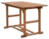 Gartentisch - Akazienholz - 120 x 70 cm - geölt - Produktbild-Vorschau 1