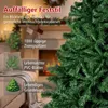 COSTWAY 180cm Künstlicher Weihnachtsbaum Tannenbaum mit Produktbild-Vorschau 4
