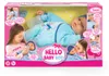 Bambola funzionale Hello Baby, bambino, blu 46 cm Anteprima dell’immagine prodotto 11