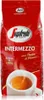 A bag of Segafredo Intermezzo coffee beans with a cup of coffee shown at the bottom. Produktbild-Vorschau
