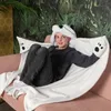 Noxxiez Wysokiej jakości koc polarowy 100 x 130 cm - Podgląd zdjęcia produktu 5