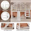 Merax Etagenbett 90x200cm mit Treppe und Rutsche, Produktbild-Vorschau 8