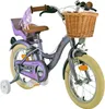 Volare Blossom Kinderfahrrad für Mädchen - 14 Zoll in Lila Produktbild-Vorschau 5