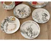 zestaw 4 talerzyków do ciasta ALICE IN WONDERLAND D. 20,5cm Podgląd zdjęcia produktu 4