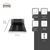 DAPRONA Firstband Alu, 330mm x 5m, Anthrazit, RAL 7021, Produktbild-Vorschau 2