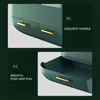 3 Farbe LED-Licht HD-Spiegel Kosmetikbox Kosmetikorganiser Produktbild-Vorschau 9