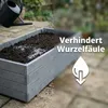 IvoQ Großer Holz-Pflanzkübel - Blumenkasten für Außen & Produktbild-Vorschau 3