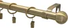 LOFT 120 cm Einzelne Gardinenstange 19 mm aus Metall mit Produktbild-Vorschau 1