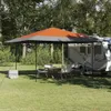 vidaXL Gazebo tenda, 395 x 395 x 251 cm, arancione, tessuto Anteprima dell’immagine prodotto 2