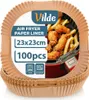 Vilde | Einsatz für Heißluftfritteuse - Braun - 23x23cm - Produktbild-Vorschau 1