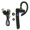 A black Bluetooth earphone set with accessories on a white background. Náhľad obrázku produktu
