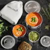 WELLGRO Edelstahl Dosen Set rund - 250 ml 480 ml 780 ml Produktbild-Vorschau 3