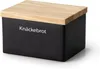 CONTINENTA Vorratsdose Keramik, schwarz 17,5x13,5x11 cm Anteprima dell’immagine prodotto 1