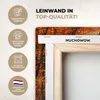 MuchoWow® - Leinwandbilder - Herbst - Rot - Wald, Wandbild, Produktbild-Vorschau 3