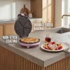 Bestron ASW217, 6 wafle/waflí, Srdce (tvar), Ružová, 700 W, Náhľad obrázku produktu 12