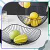 Vassoio per frutta, elegante vassoio decorativo in metallo Anteprima dell’immagine prodotto 7