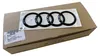 Original Audi Black Edition Ringe Schwarz für Audi A1 A3 A4 A5 A6 A7 Q2 Q3 Q5 Q7 – Produktansicht Anteprima dell’immagine prodotto