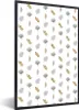 MuchoWow® MuchoWow® Gerahmtes Poster Blätter - Pastell - Produktbild-Vorschau 1