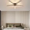 ZMH LED lampa sufitowa czarna lampa sufitowa 24W ciepłe Podgląd zdjęcia produktu 8