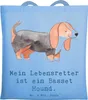 Mr. & Mrs. Panda Shopping Tasche Basset Hound Lebensretter Produktbild-Vorschau 1
