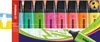 Textmarker - STABILO BOSS ORIGINAL - 8er Pack - mit 8 Produktbild-Vorschau 1