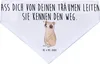 Mr. & Mrs. Panda Hunde Halstuch Plumplori Glücklich - Weiß Produktbild-Vorschau 4
