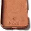 Mujjo Full Leather Case MagSafe Hülle für iPhone 17 Braun Produktbild-Vorschau 5