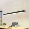 Arcchio LED-Pendellampe Cuna, schwarz, 122cm, Metall Produktbild-Vorschau 2