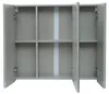 Spiegelschaaf HWC-B19b, badmeubel, hangkast, 6 planken, Productafbeelding-voorbeeld 6