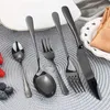 Besteck Set Schwarz, Besteck Set 6 Personen, 30-teilig Produktbild-Vorschau 5