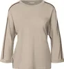 Street One LTD QR shirt w.deco tape morning beige 42 Produktbild-Vorschau 1