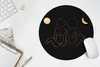 MuchoWow® Mauspad Mousepad Frauen - Mond - Gold - Produktbild-Vorschau 5