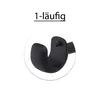 MDEKOR Wandträger Deckenträger 1-läufig Schwarz Matt R Produktbild-Vorschau 7