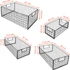 Metall Draht Korb Set - 4 Stück / 41, 36, 31, 26 cm - Produktbild-Vorschau 2