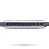 Mondharmonica in C-majeur - Blues harmonica C - Zilver Productafbeelding-voorbeeld 4