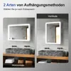 Heilmetz Badspiegel 50x70 cm LED Spiegel Wandspiegel mit Produktbild-Vorschau 4