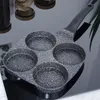Teglia per uova in granito 4 fori BLACK LINE 19 cm Anteprima dell’immagine prodotto 2