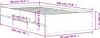 vidaXL Bettgestell mit Schubladen Betongrau 90x190 cm Produktbild-Vorschau 7