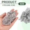 3oz Konserviertes Rentier Moos, Hellgrau Dekoratives Produktbild-Vorschau 1
