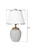 Opviq, YL206, Tischlampe, METALLKÖRPER, Grau, 30 x 30 x 50 Produktbild-Vorschau 3