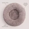 IvoQ Hundebett Rund Ø 60 cm – Fluffy Donut-Hundebett mit Produktbild-Vorschau 5