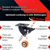 PRIOstahl Orangene Transportrollen Rollengröße: 40mm 4x Produktbild-Vorschau 4