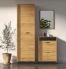 Flur Set inkl. Spiegel in Gold Craft Eiche VINICA-131 Produktbild-Vorschau 1