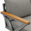 Set di mobili da giardino Merax con design a X e struttura Anteprima dell’immagine prodotto 16