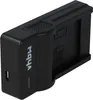vhbw USB Ladegerät kompatibel mit Panasonic Lumix DMC-FP8V, Produktbild-Vorschau 8