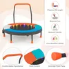Trampolino per bambini COSTWAY Ø90 cm, minitrampolino con Anteprima dell’immagine prodotto 6